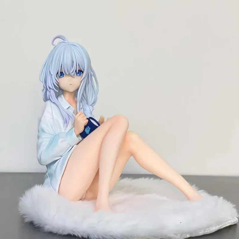 Majo no Tabitabi Elaina Coreful Figure Nightwear Anime PVC delicate Action Figure Toy  Collectible sculpture Model Doll ornament