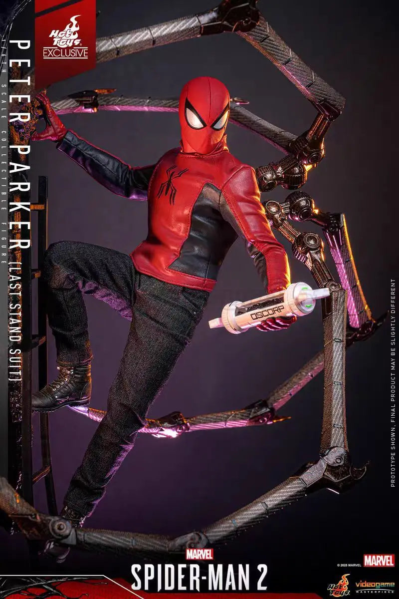 【MT】Hot Toys VGM71 Marvel "Spider-Man 2" Spider-Man Fights Peter Parker 1:6 Ratio Collection