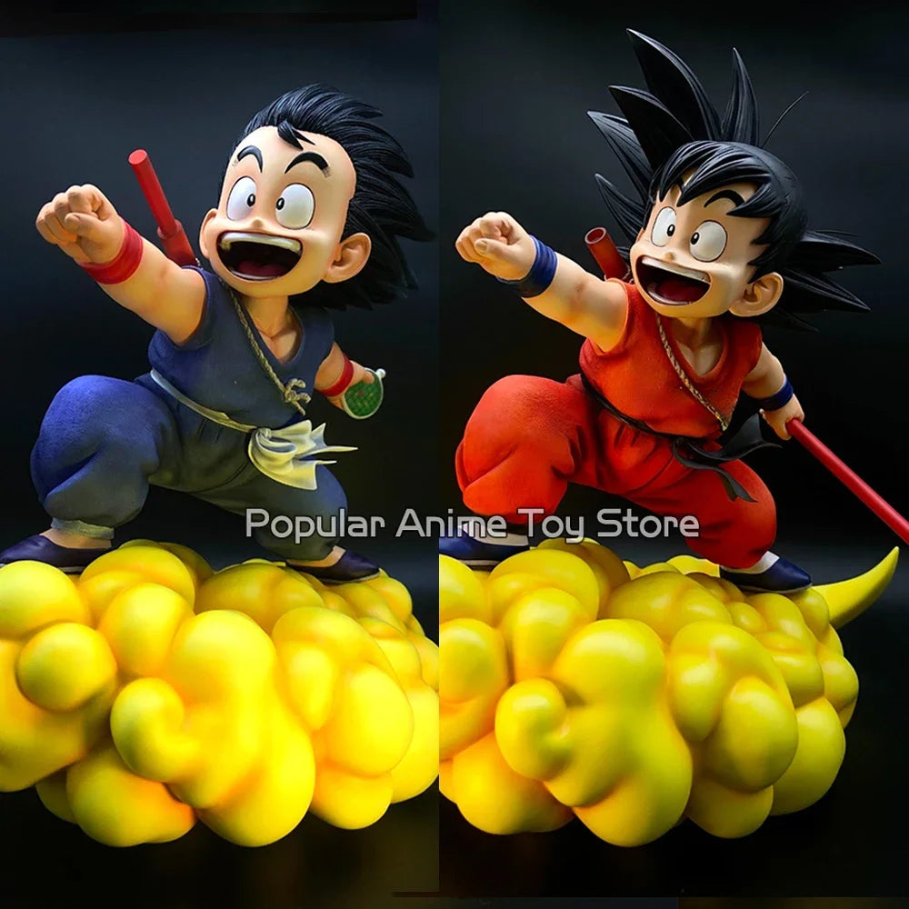 7.87in/20cm Anime Dragon Ball Figures Son Goku Somersault cloud Action Figures PVC Statue Collection Model Toys Christmas Gifts