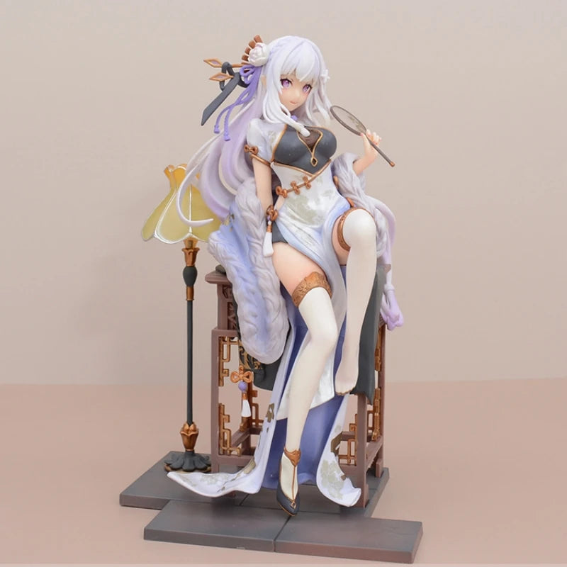 Re: leben In EINE Andere Welt Von Null Rem Emilia Chinoiserie Kleidung Figur Modell Sammlung Desktop Dekoration Ornament Geschenke