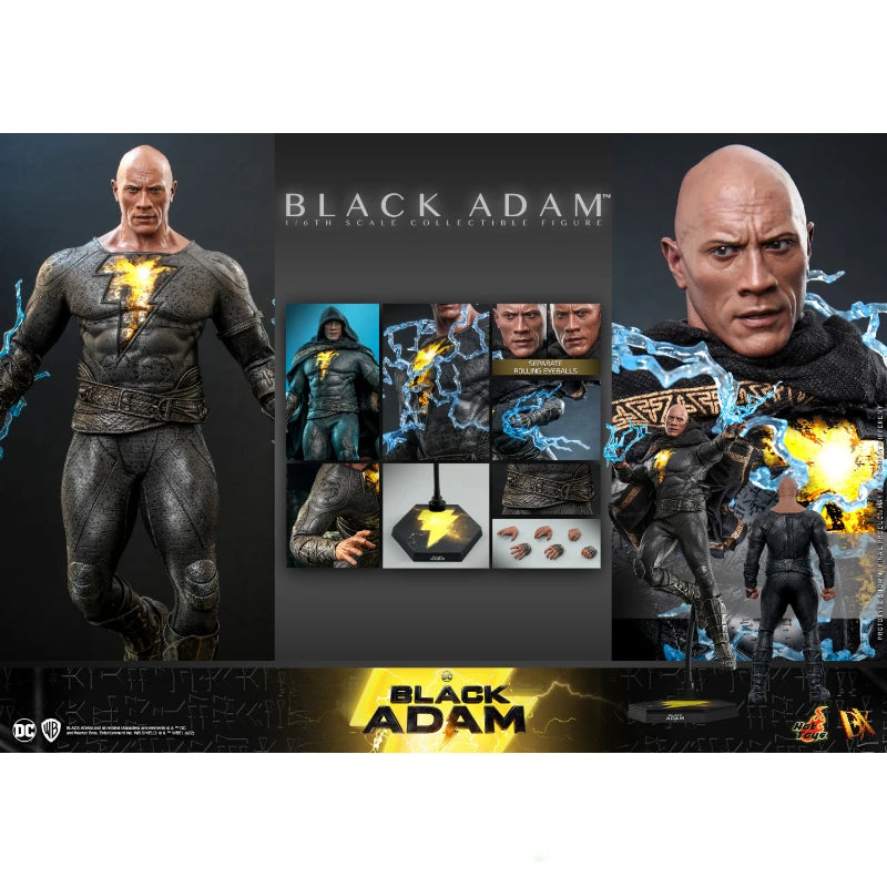 In Stock 100% Original HotToys DX29 DX30 DX31 Black Adam 1/6 Soldier Animation Action Figure Toys Gift Model Collection Hobby