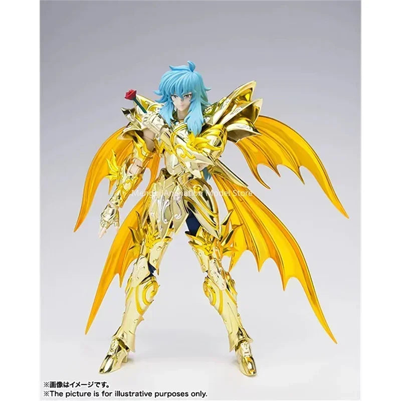В наличност BANDAI Saint Cloth Myth EX Pisces Aphrodite Golden Soul Аниме Подвижна Колекционерска Фигурка Модел Играчка