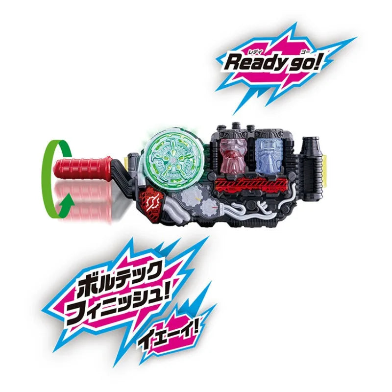 Bandai Genuine DX Kamen Rider BUILD Drive Transformation Belt RabbitTank Anime Action Figure Collectible Model Toy Gift Children