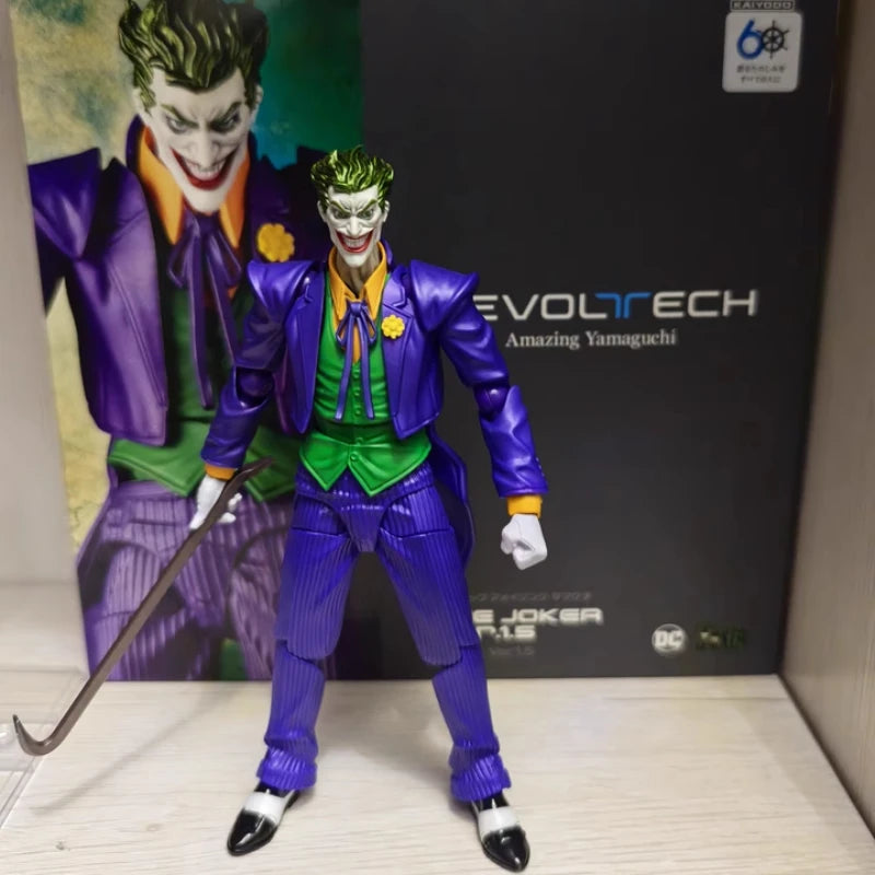 16.5cm New The Joker Action Figure Anime Characters Around Fatal Joke Model Ornaments Collection Desktop Display Gift Toy