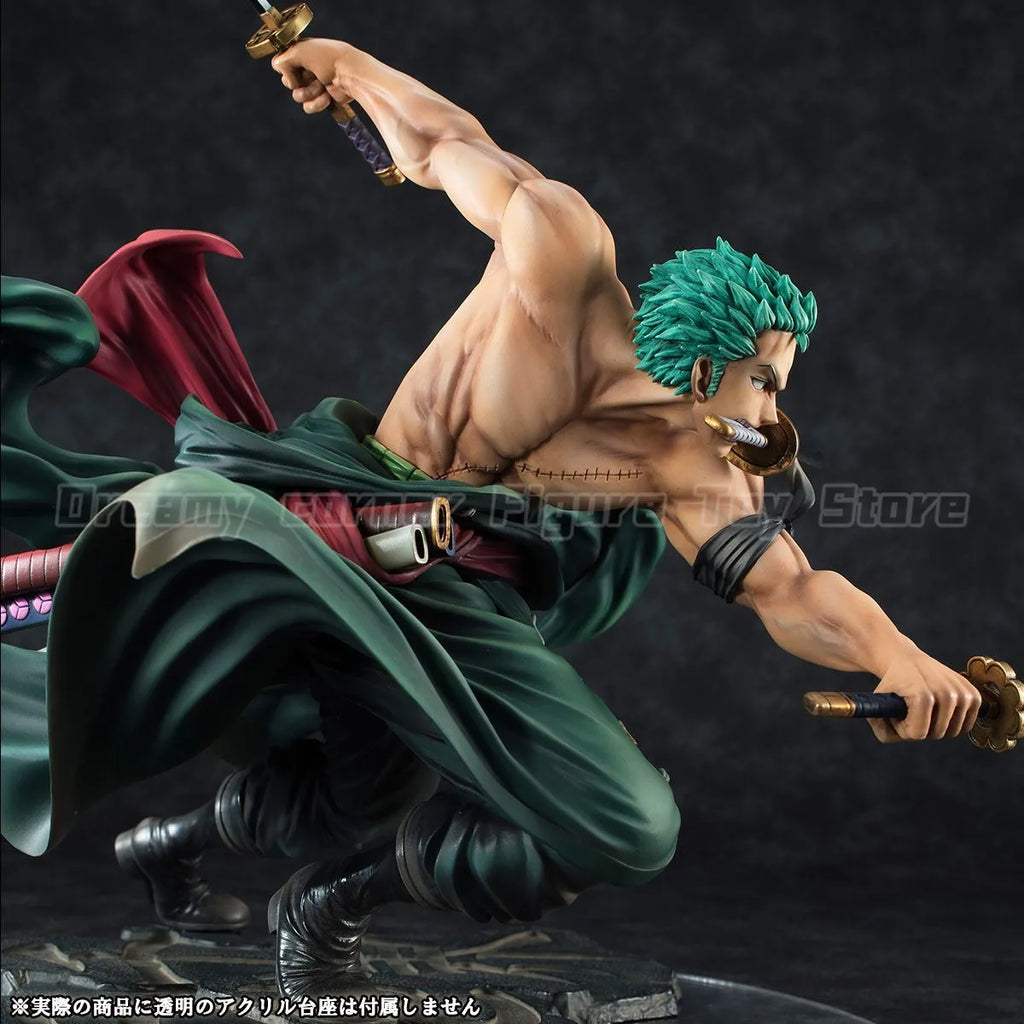 【In Stock】MegaHouse Portrait of Pirates "SA-MAXIMUM" ONE PIECE Roronoa Zoro Ver. 3000 World 1/8 Scale Figure Collection Toys