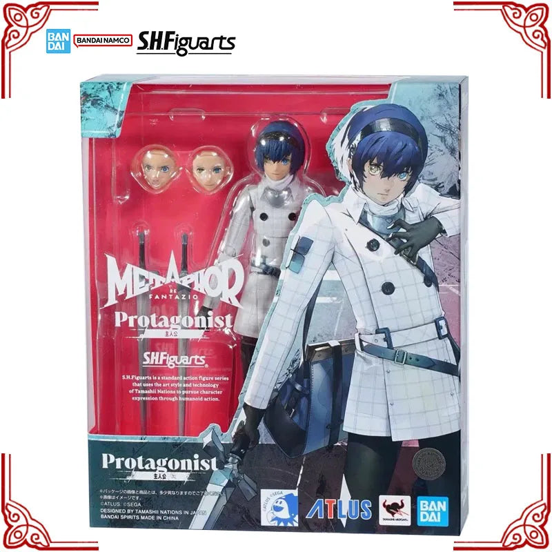 In Stock Genuine Bandai Metaphor Re Fantazio Model Kit SHF Protagonist Anime Action Figure Collection Finished Model Toys Gifts