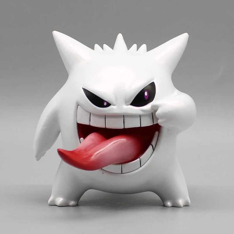 Lovely Anime Pokemon Gengar Figure Transparent Model Kawaii PVC Action Toy Room Ornament Collection Perfect Gift Ideal for Fans