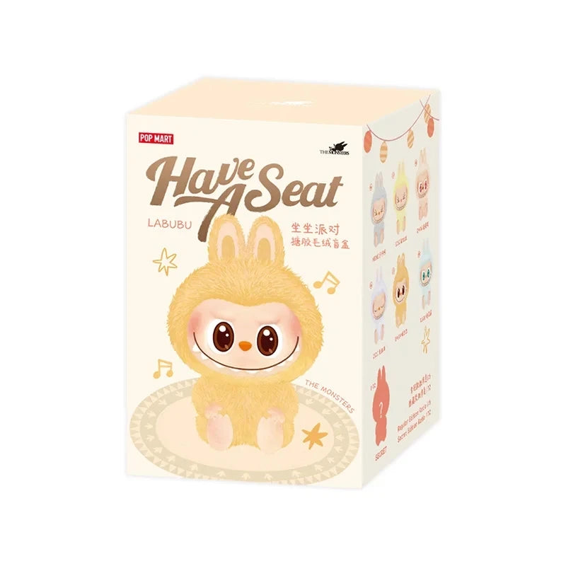 Original POPMART LABUBU „Die Monster haben Platz“ Blindbox Macaron V2 Generation Anhänger Trendige Überraschungsbox Weihnachtsspielzeug auf Lager
