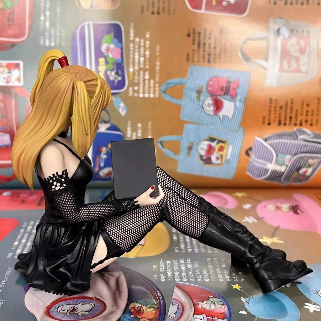 12CM Anime Death Notes  Misa Figure Toy Car Deathnote L Killer Misa Amane Figure Doll Collection Model Toy  Gift Ornament New