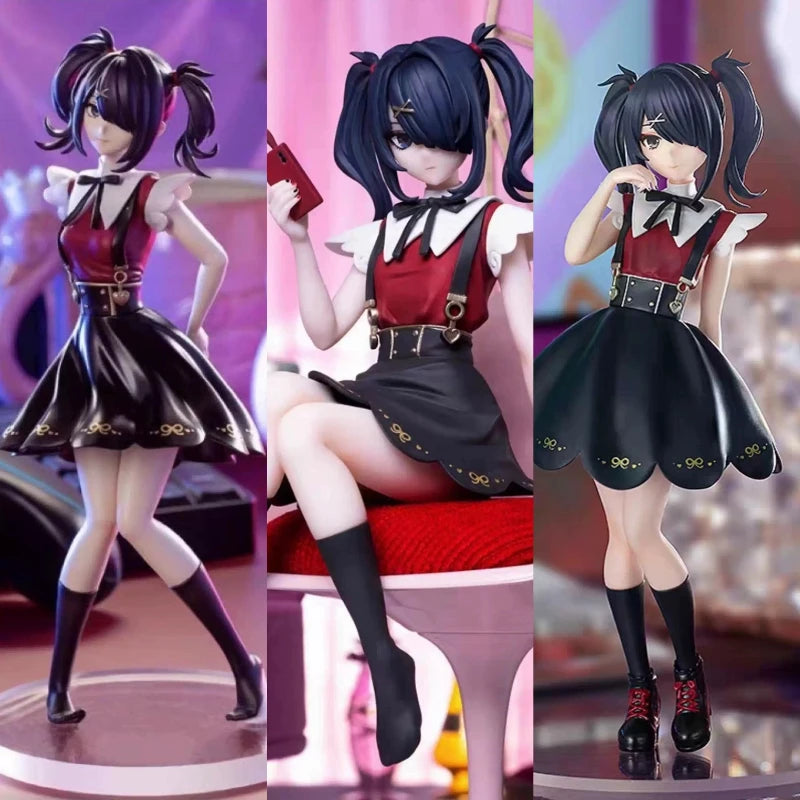 Anime NEEDY GIRL OVERDOSE Figuren Süße Regen Actionfiguren Schönes Mädchen Modell PVC Figur Sammlung Desktop Geburtstagsgeschenke