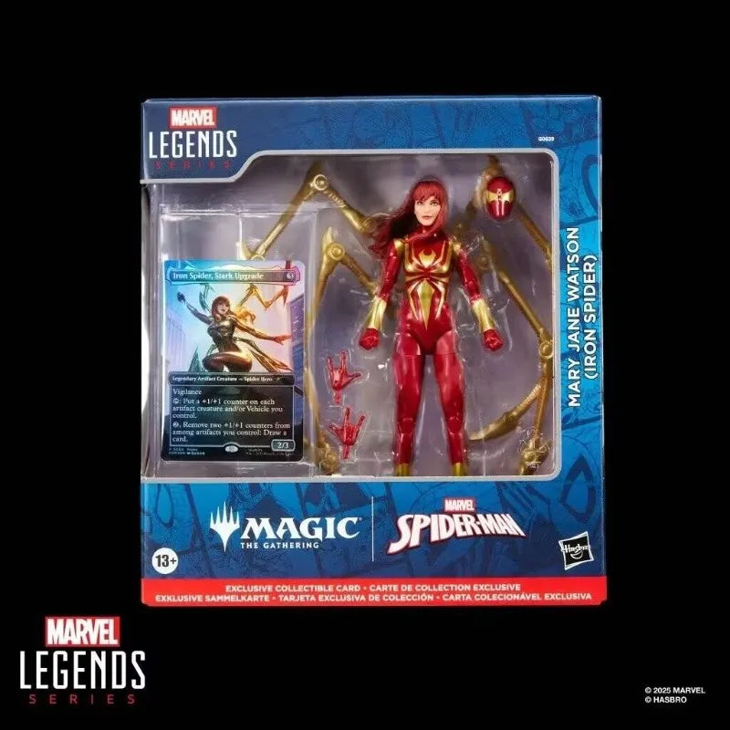 Hasbro Original Marvel Legend Magic SpiderMan Agent Anti-Venom Action Figure Toys for Boys Girls Gift Collectible Ornaments
