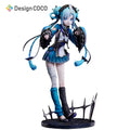 Design COCO Pre Order Hatsune Miku Jiangshi Ver Official 100% Original PVC ABS 1 7 Scale Figure With Special Display Base Brand