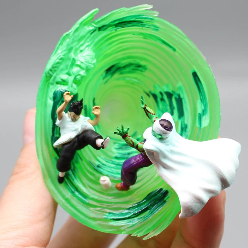 6cm Dragon Ball Z Figure Action Piccolo Dbz Figure Master Roshi Statue Mafuba Figurine Model Anime PVC Collectible Dolls Toys