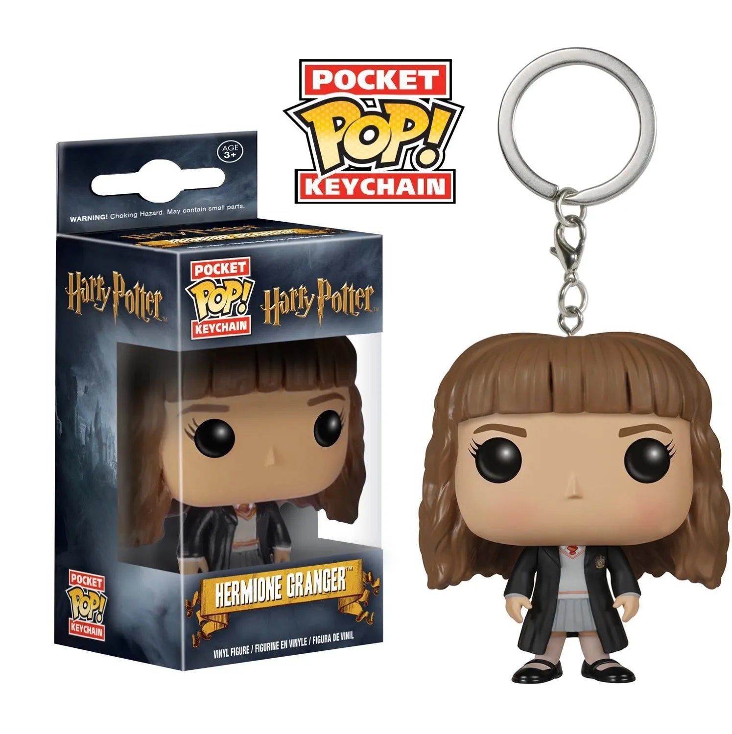 Funko Pocket Keychain Toy Hermione Granger Dobby Dumbledore Malfoy Ginny Ron Hedwig Snape Voldemort Luna Pocket Pop Key Ring Toy