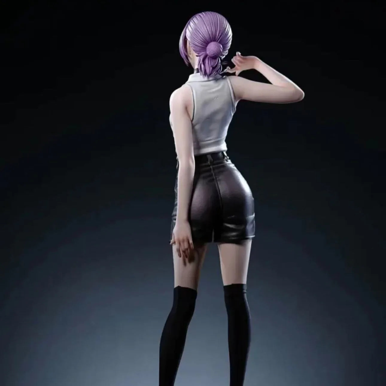 32cm Chainsaw Man Reze Stehende Position Anime Figur Modell Statue Jungen Sammlung Desktop Dekoration Ornament Spielzeug Geschenke