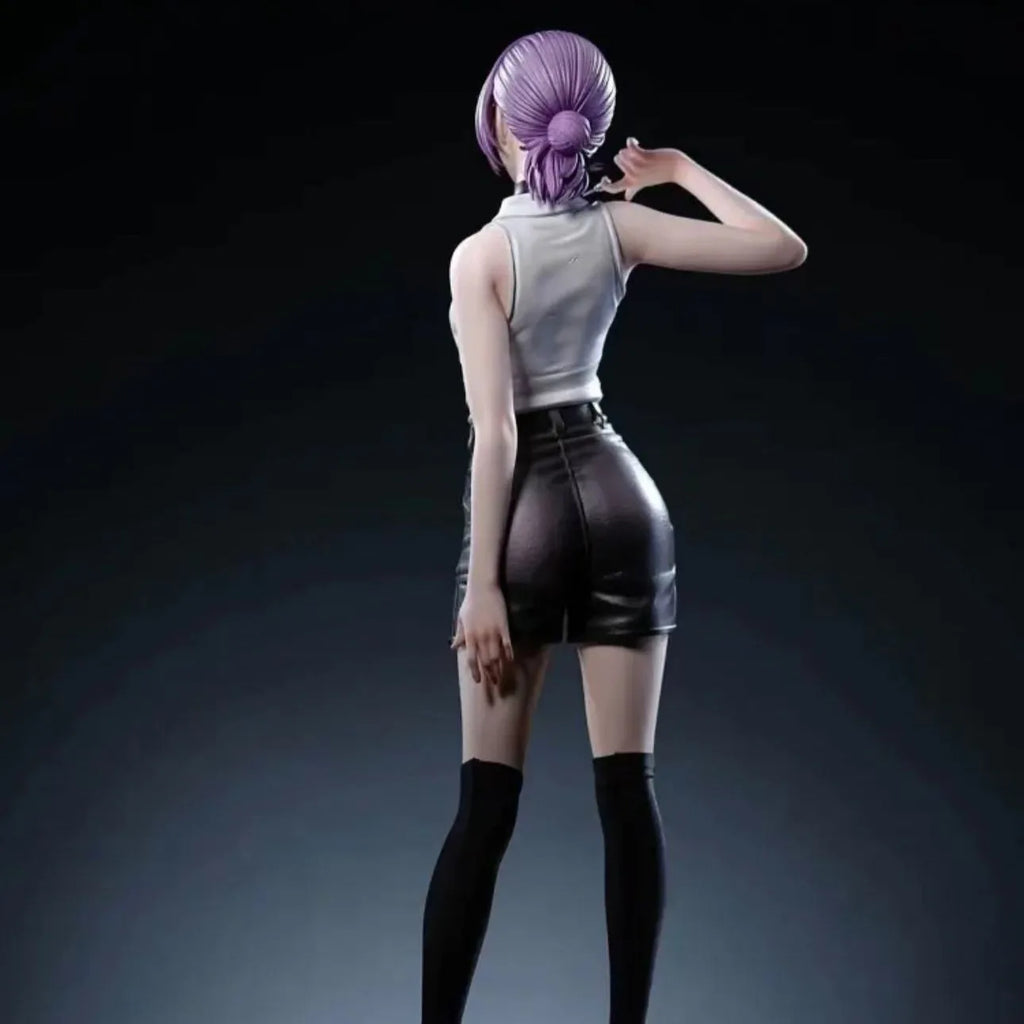 32cm Chainsaw Man Reze Stehende Position Anime Figur Modell Statue Jungen Sammlung Desktop Dekoration Ornament Spielzeug Geschenke