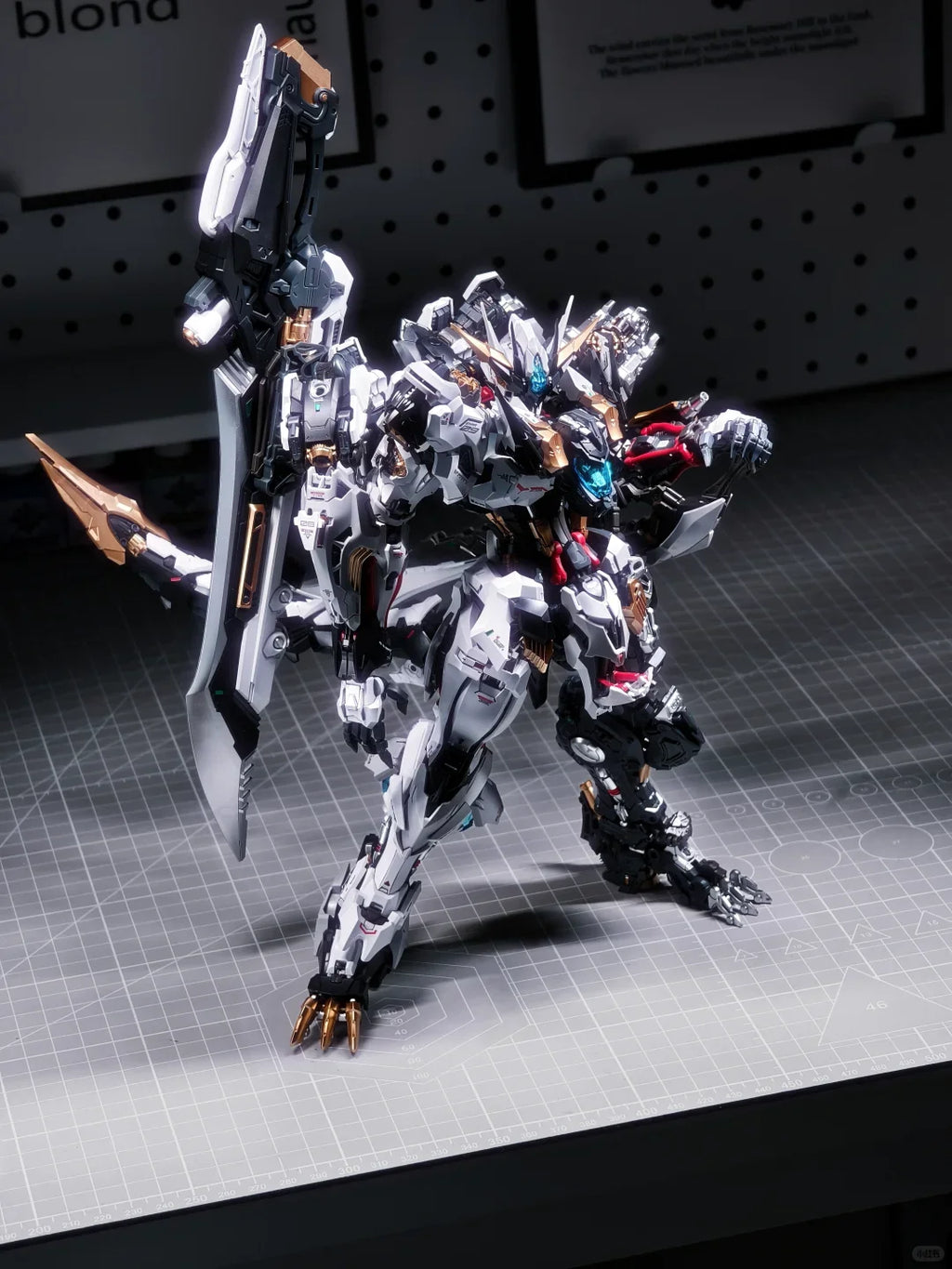 New-Hot In Era+ Rmd 1/72 Fenrir Infinite Dimensions Wolf King Barbatos Alloy Skeleton Assembly Plastic Model Kit Toy Xmas Gift