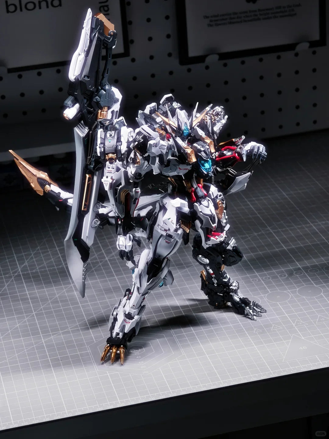 New-Hot In Era+ Rmd 1/72 Fenrir Infinite Dimensions Wolf King Barbatos Alloy Skeleton Assembly Plastic Model Kit Toy Xmas Gift