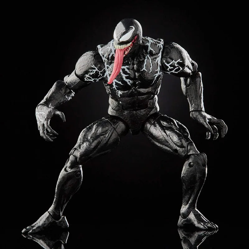 Marvel Superhero Massacre Movie Figurine Venom 2-Joint Movable Model Ornament, Peripheral Doll Gift Ornament