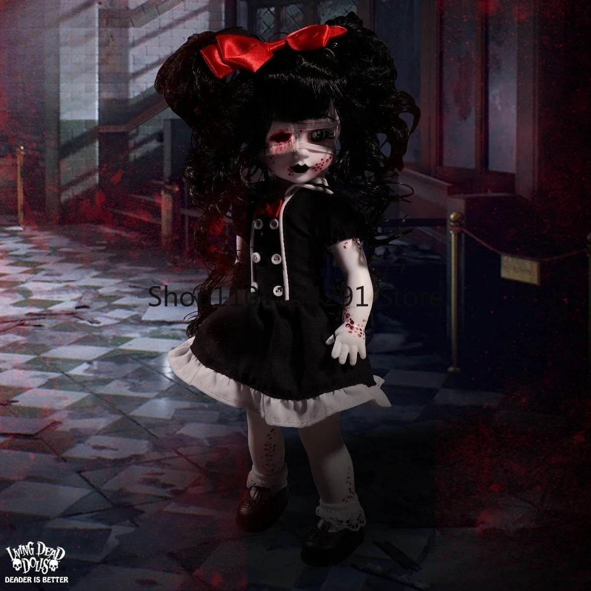 Original MEZCO Ant 10-inch Living Dead Doll Series: Resurrected MAGGOT Limited Edition Maggot Girl Action Figure Toy Gift