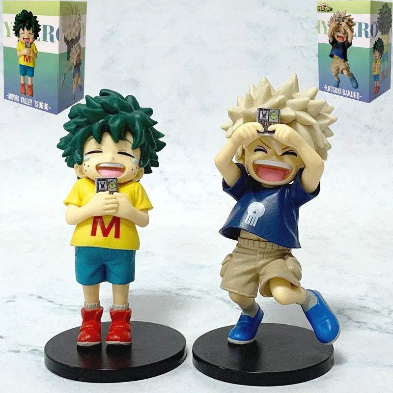 My Hero Academia Midoriya Izuku Anime Figure Boku no Hero Academia Bakugo Katsuki/Todoroki Shoto Action Figure Model Doll Toys