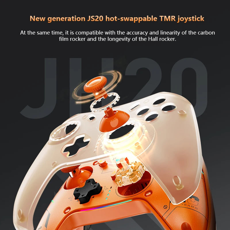 New G5Pro V2 Optical Gamepad controller Hot Swap JS20 TMR Joystick Wireless Bluetooth Body Trigger 10th  Anniversary  Edition