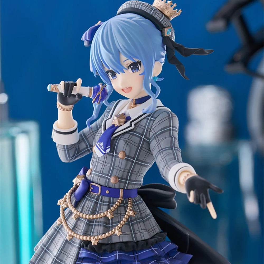 100% Original Good Smile Company Pop Up Parade Hololive Hoshimachi Suisei Anime Figure Model Decoration Collection Birthday Gift