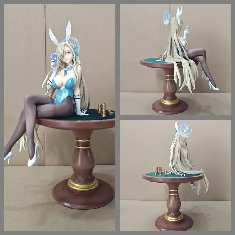 Blue Archive Asuna Ichinose Anime Figure PVC Action Figure Statue Game Model Collection Doll Gift