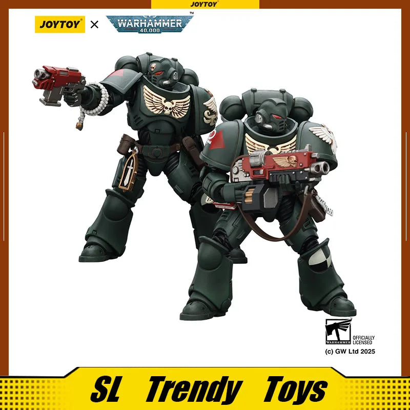 [Pre-Order]JOYTOY 1/18 Action Figure Warhammer 40K Dark Angels  Intercessors Brother Nadael Brother Asharr Model Toys Collection