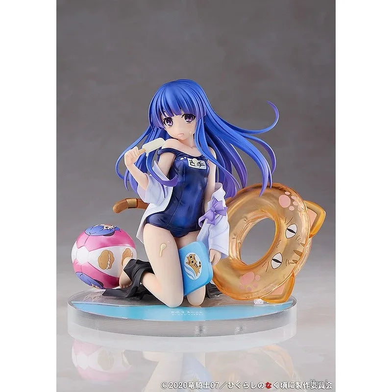 In Stock Original Miyuki Higurashi No Naku Koro Ni Graduation Furude Rika Scale 1/7 Models Toys Figures Collection
