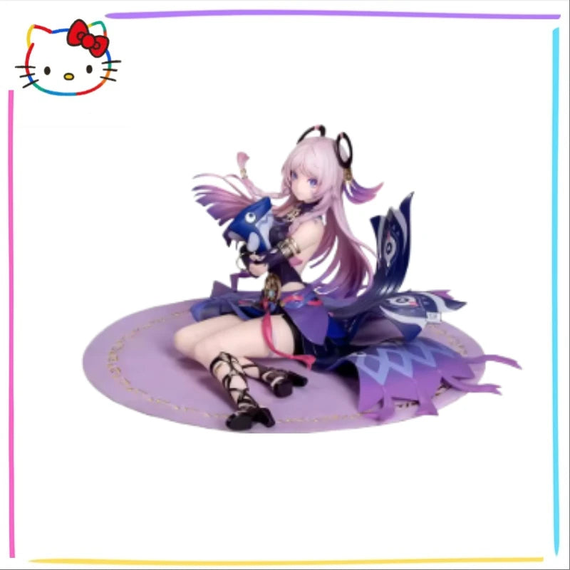 -In Stock Original Myethos Genshin Impact Sitrali White Star Obsidian Ver 1/8 Figure New Anime Cute Desktop Doll Figures