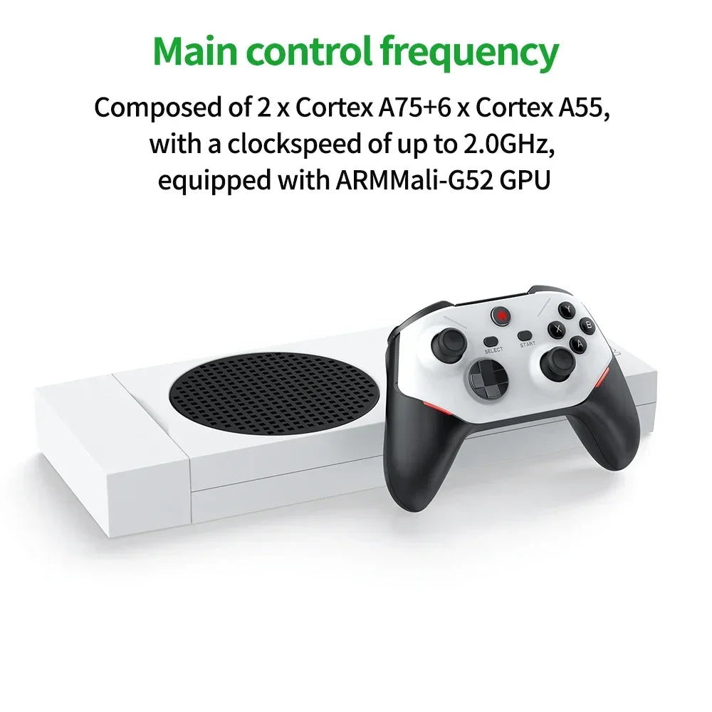 4K Retro Videospielkonsole ARMMali-G52GPU Game Stick Wireless Gamepad Eingebautes Spiel