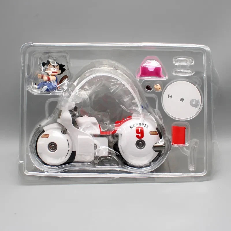 18см SHF Dragon Ball Фигурки Bulma's Motorcycle Hoipoi Capsule No. 9 Екшън фигурка PVC колекция Bulma Goku Фигурка Модел играчки