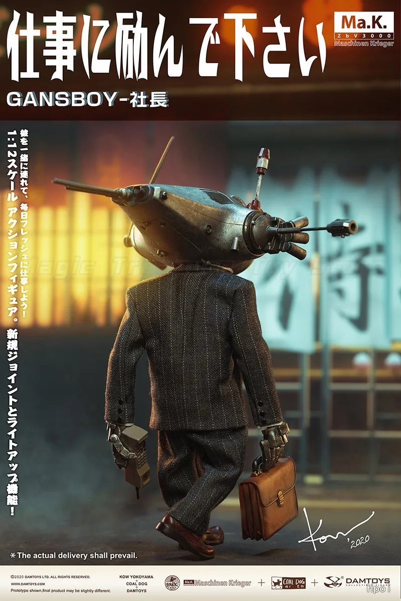 【In Stock】Original CoalDog DAMTOYS CS020 Gansboy-President 1/12 Action Figure Toys Ornaments Gifts
