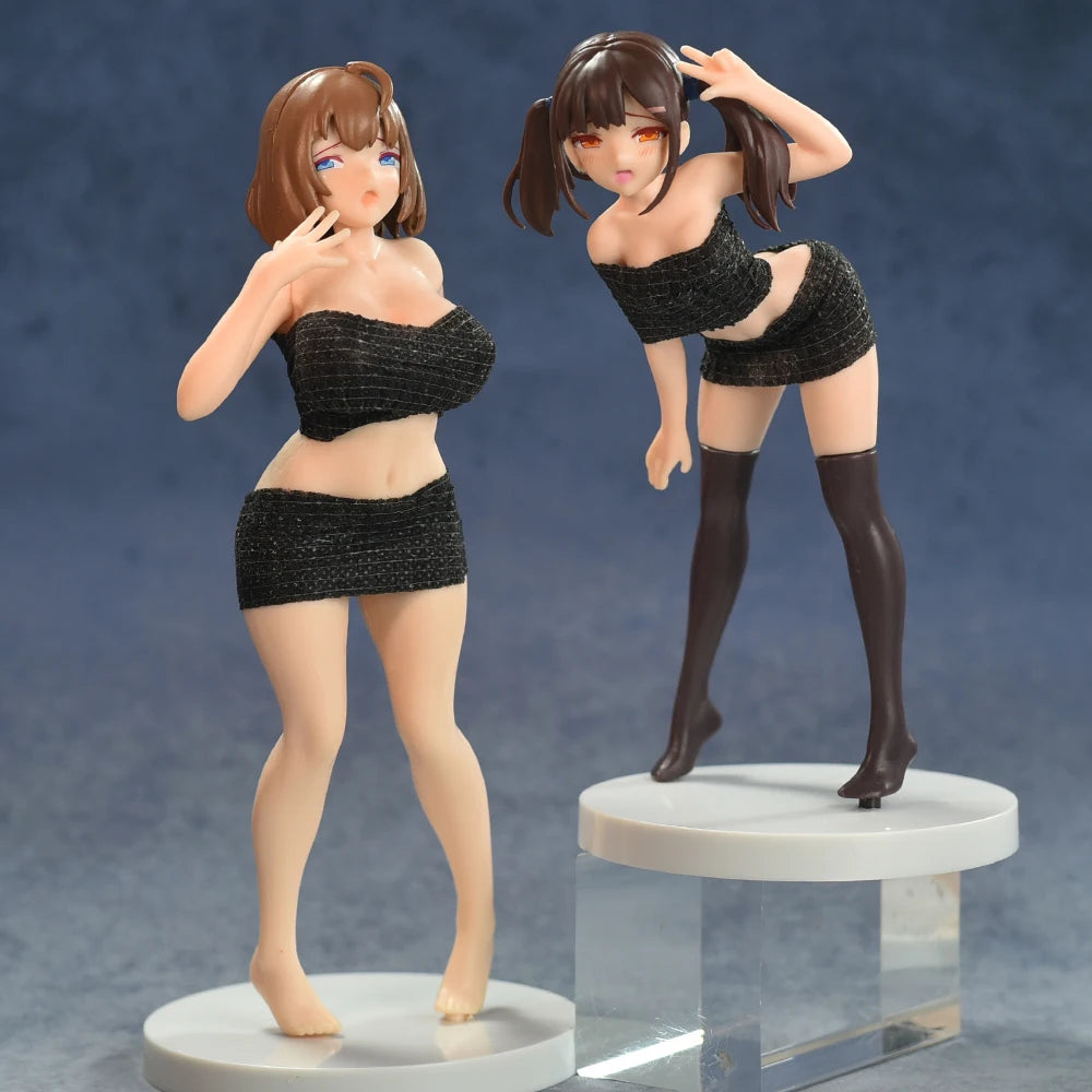 Insight Figure Tachibana Rio Hitachika Miho PVC Action Figure Flat Paint Sexy Adult Anime Girl Statue Collectible Figurine