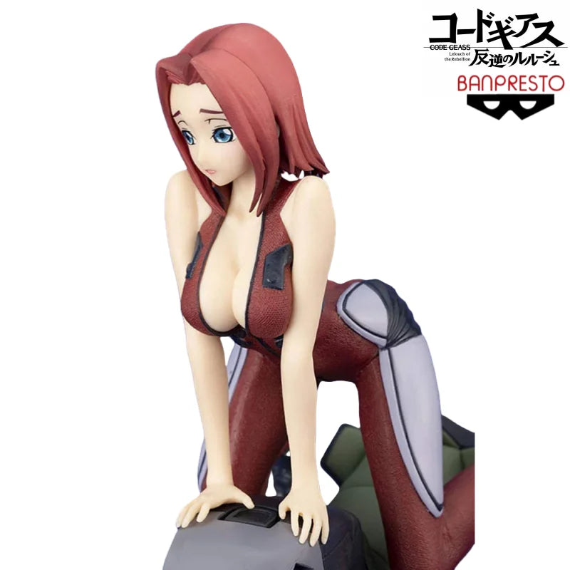 In Stock Original Banpresto Lelouch of The Rebellion Kallen Stadtfeld Anime Characters Model Toys Statue Collectible Ornaments