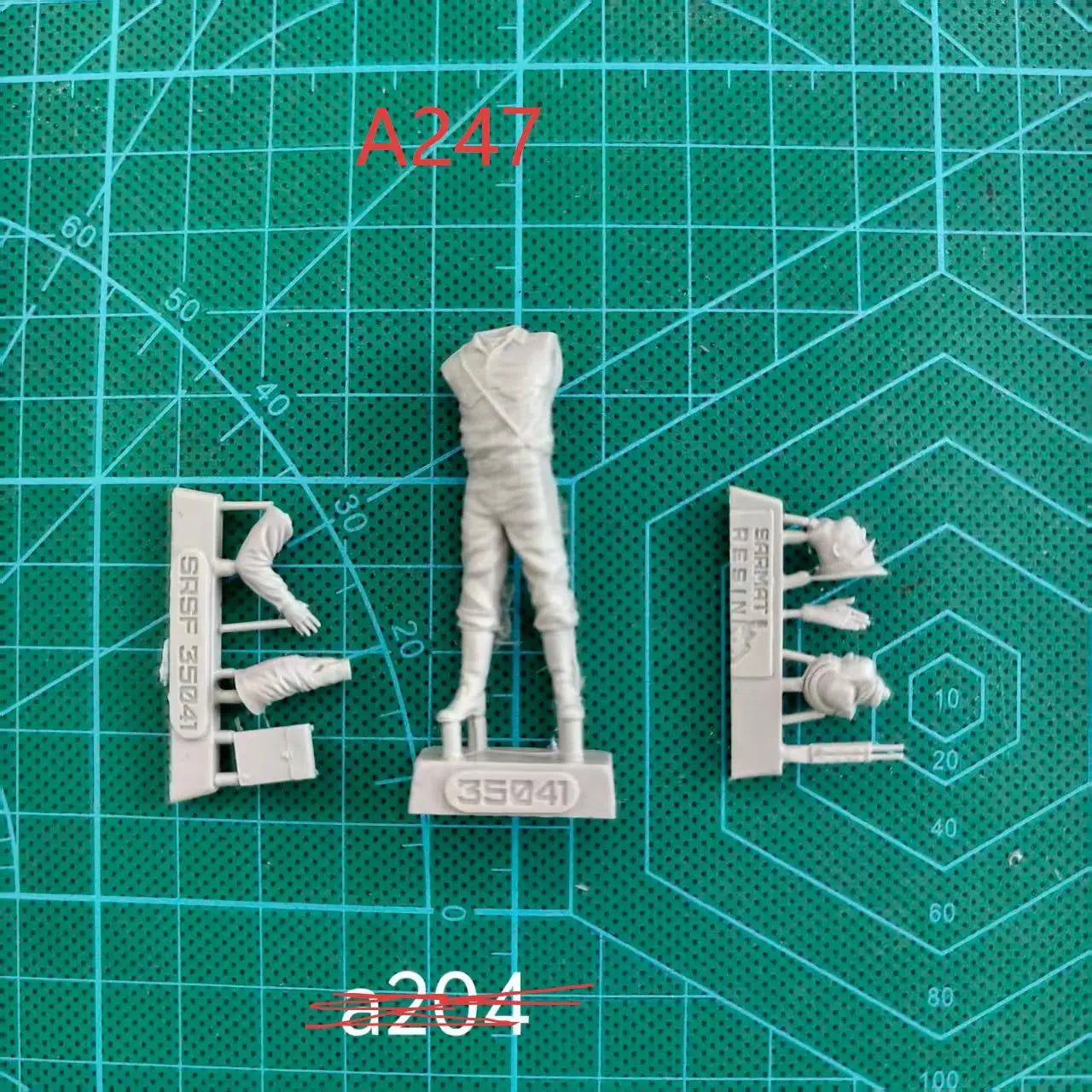 1/35  Resin Model Figure GK， Unassembled and unpainted kit