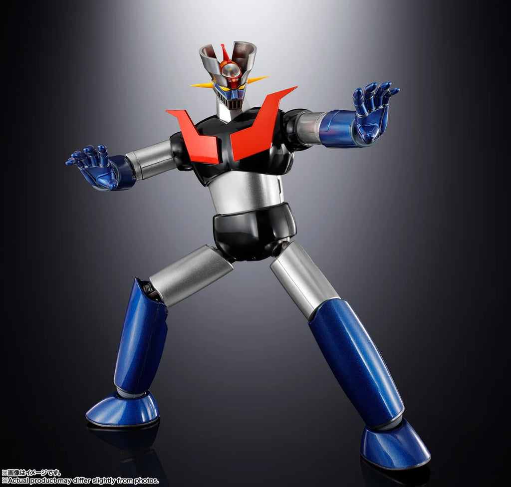 In Stock Original BANDAI SOUL OF CHOGOKIN KAKUMEI SHINKA Reinforced Type GX-117 Mazinger Z Figure Anime Model Action Genuine Toy