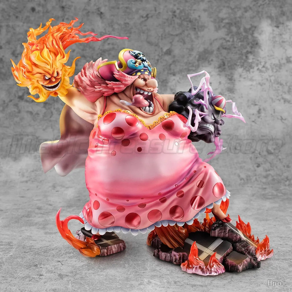 【MT】Original MegaHouse POP SA-MAXIMUM ONE PIECE The Pirate Charlotte Linlin Figure Toy Collection