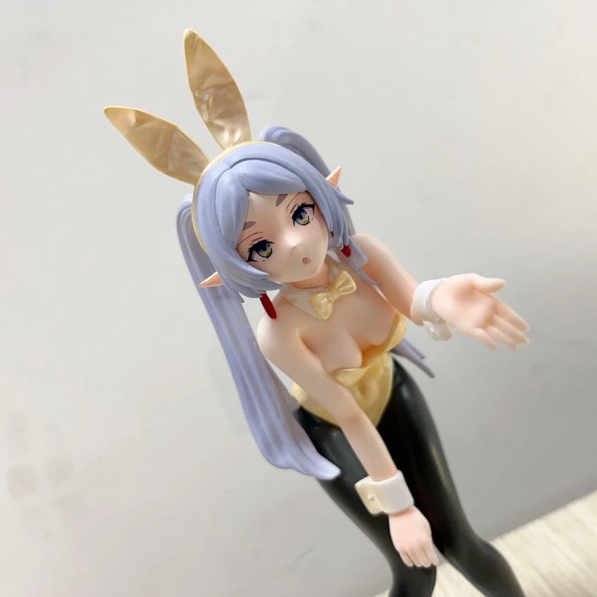 20 см Frieren Beyond Journey's End Frieren Bunny Ver Girl Фигура PVC екшън колекционерски аниме модел кукла за възрастни играчки подарък