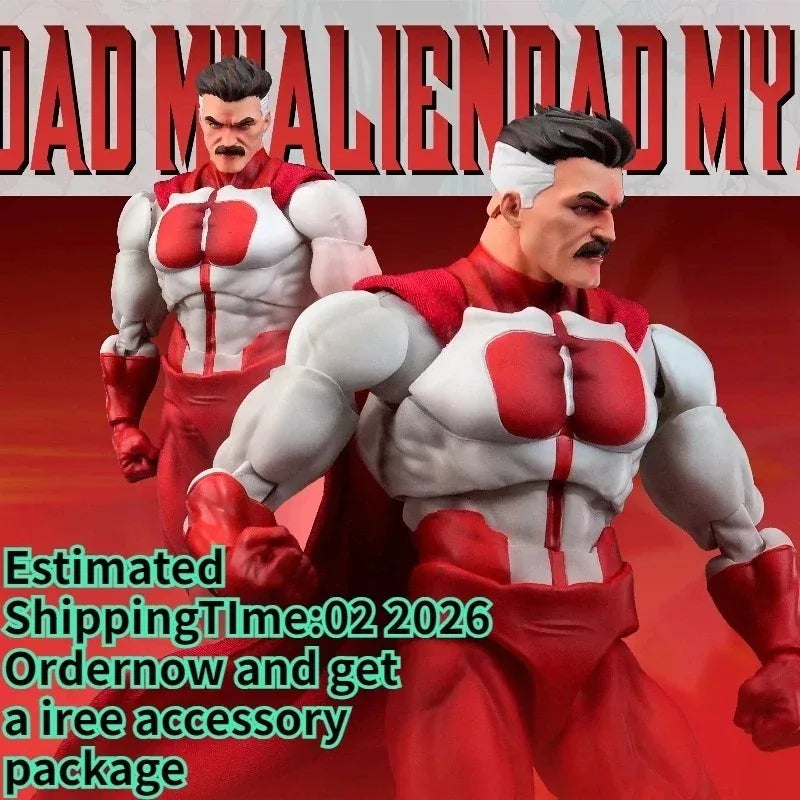 Pre-order ZOOMRIG Studio ZR-001 TN-001 MY ALIEN DAD Invincible Boy Omni Man PRE 1/12 Collectible Figure Action Figure Models Toy