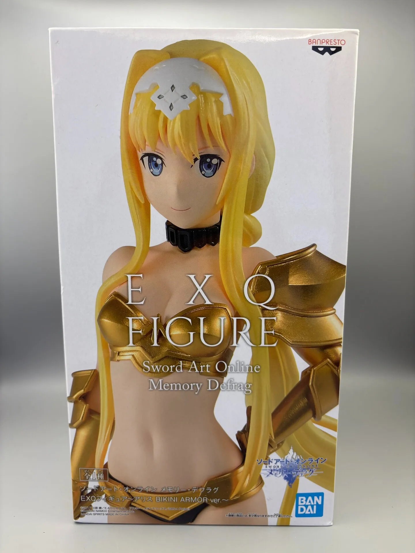 Instock Bandai Banpresto Prize Figure Sword Art Online Blind Box Kirito (Kazuto Kirigaya) & Asuna (Asuna Yuuki) Models