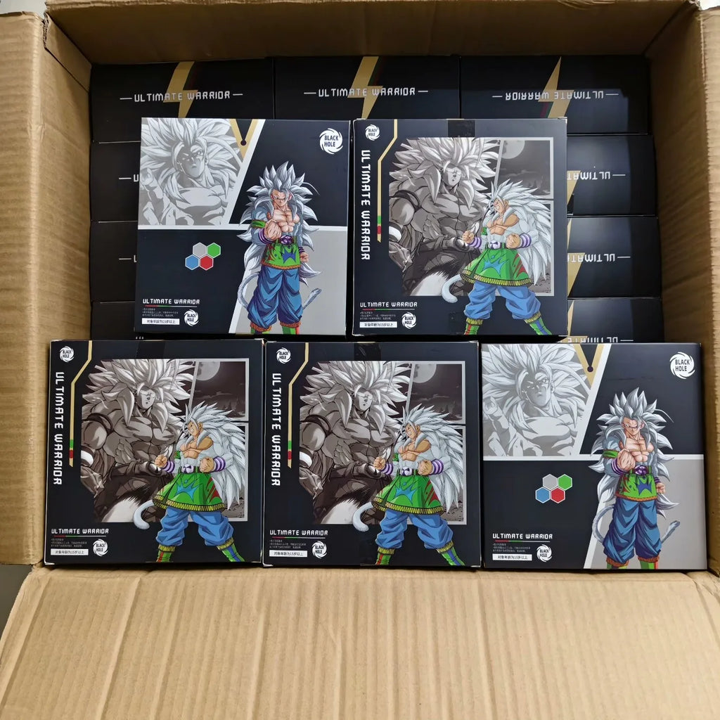 Black Hole Toys Dragon Ball SHF Super Saiyan 5 SSJ5 Son Goku Son Gohan white hair Son Goku Anime Action Figure model toys gifts
