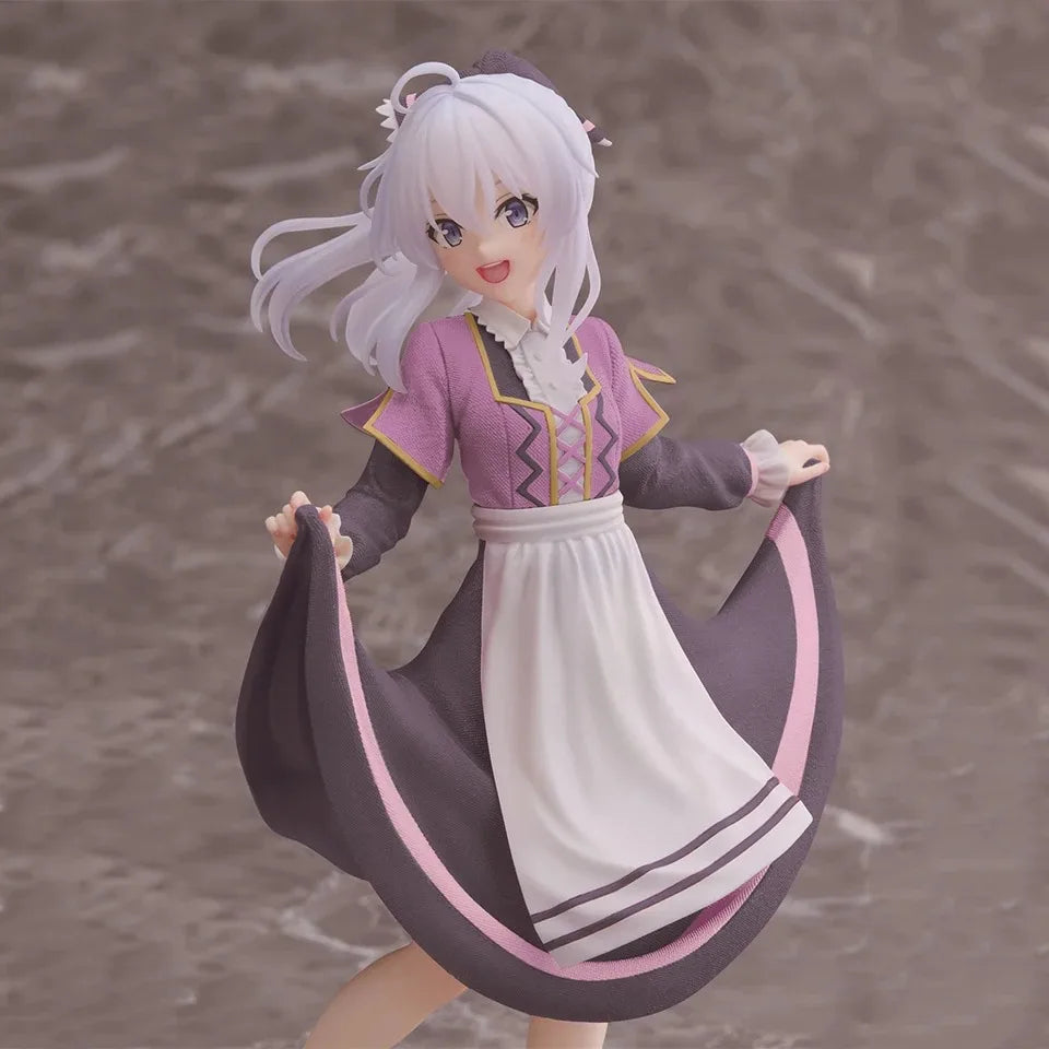 In Stock Original TAITO Coreful Wandering Witch: The Journey of Elaina 18cm Elaina PVC Collection Anime Figurine Model Toy