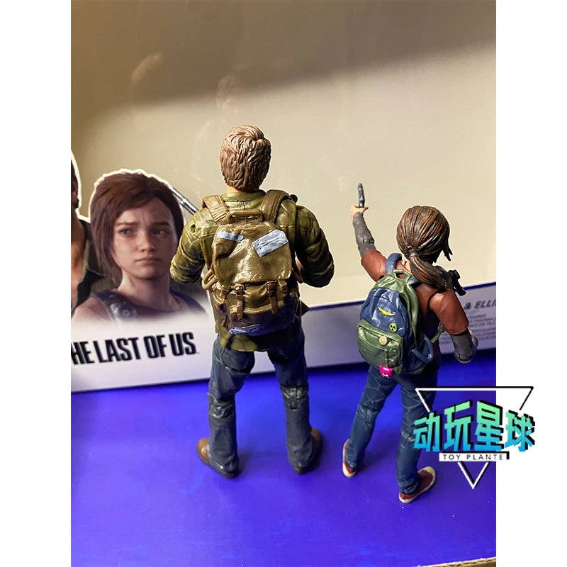 New Spin Master Last Survivor Joel Ellie 6-Inch Double Set 1/12 Mobile Handheld Toy Model Toy Movie Anime Collection Toy Gift
