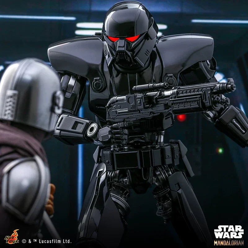 HotToys HT Dark Trooper TMS032 1/6 Scale Collectible Action Figure Star Wars The Mandalorian Highly Articulated Action Figure