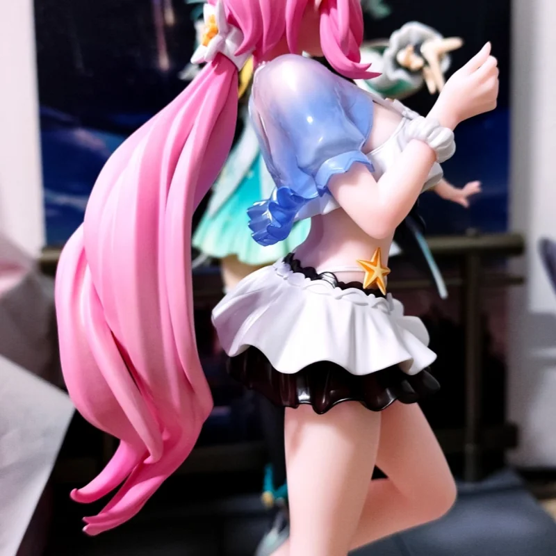 Offcial Genuine Myethos Gift+ Series Elysia Summer Rhapsody 1/8 Desktop Kawaii Dolls Anime Action Figure Toy Model Collection