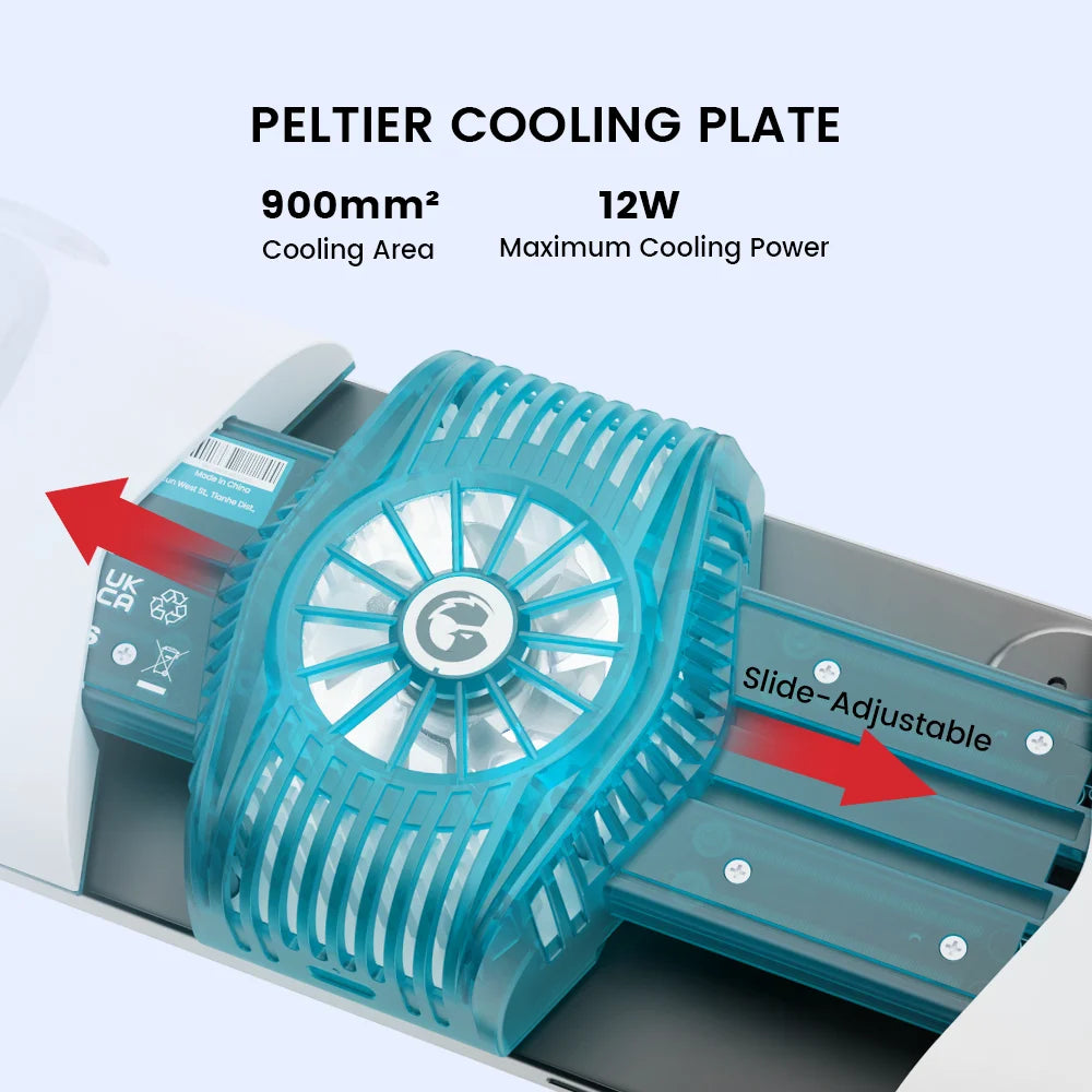 GameSir X3 Pro Gamepad Mobile Phone Controller with Cooling Fan for Cloud Gaming Xbox Game Pass, STADIA, xCloud, GeForce Now