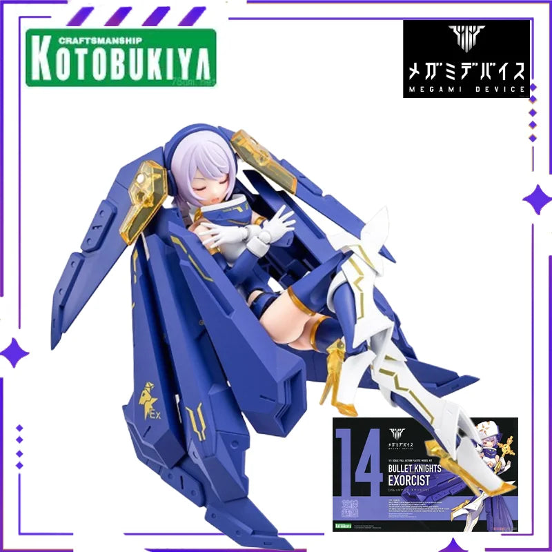 Brand New Stock Genuine Kotobukiya Original Goddess Device Bullet Knight Exorcist Movable Character Model Toy Collectible Gift