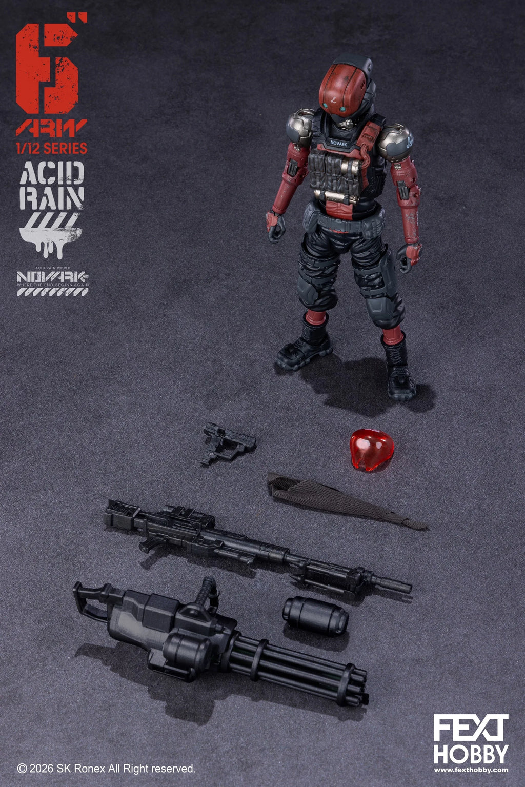 【In stock】Acid Rain War FXH-AR-006 NVK ESCORT 1/12 Action Figures Collection Model Toy